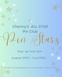 Image 1 of Channy’s ALL STARS Pin Club- 6 Months (Feb -Jul)
