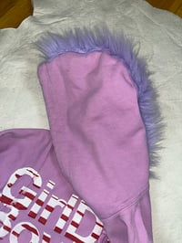 Image 4 of GURLDUCK HOODIE LILA 