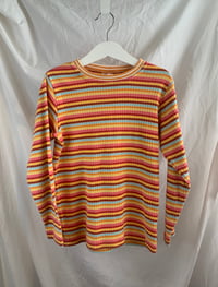 Image 3 of Oilily ribbed long sleeve top 9 - 10 years 