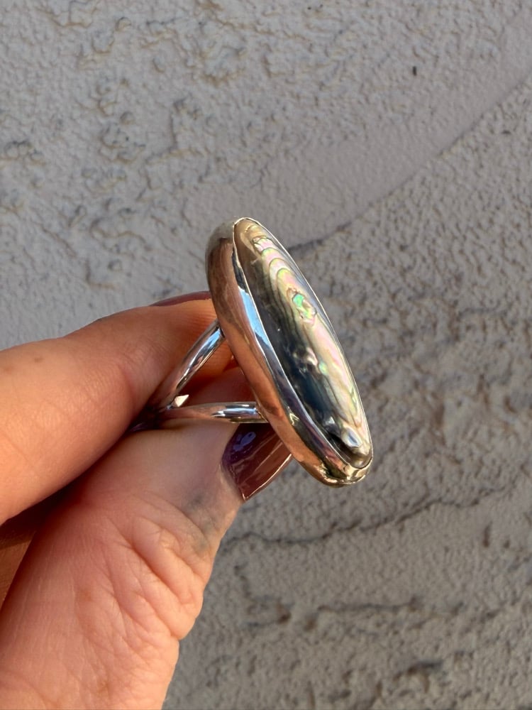 ABALONE RING / Size 6.5 Image 4