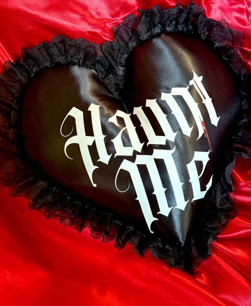 Limited Edition “Haunt Me” Throw Pillow