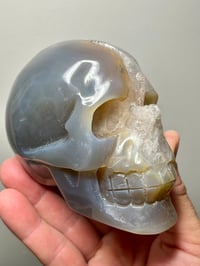 Image 5 of Agate Skull Carving #2807