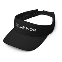 Image 8 of Trump Won Visor - from PatriotsCo.com