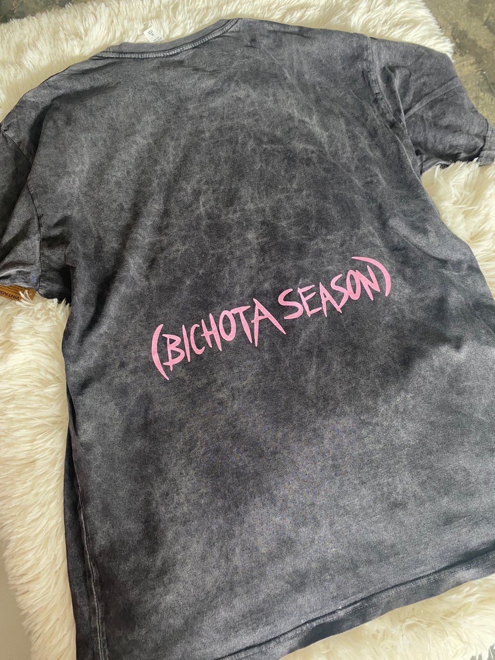 Image of BICHOTA SEASON BUNNY T-SHIRT - ACID WASH <br><small>WAS</small> <s>$30</s></br></b>