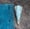 Image of Larimar Silver Drop Point Pendant