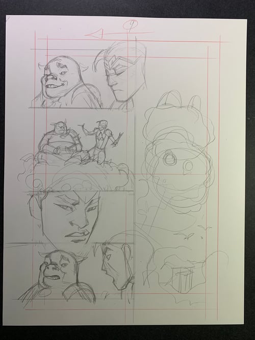 Image of MONKEY PRINCE #2 - pg09 original art