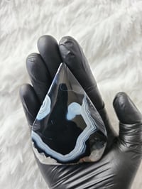 Image 9 of Black Sardonyx Agate Teardrop Crystal - 6 Styles