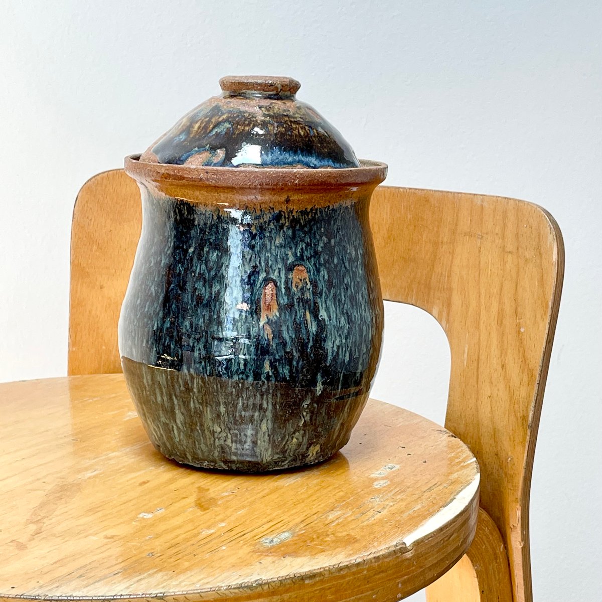 Image of STUDIO POTTERY CANISTER #2