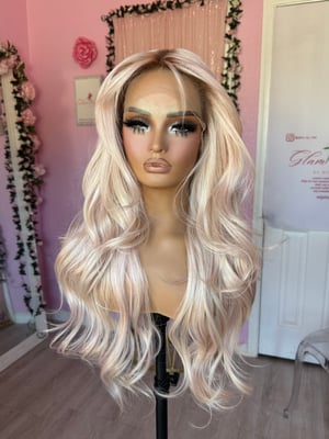 Image of pink bang luxury  (custom order) 