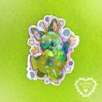 Alien Bunny Sticker 