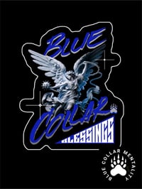 BLUE COLLAR BLESSINGS STICKER