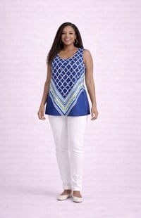 Image 8 of New Large Alyxa Sleeveless top #872*8