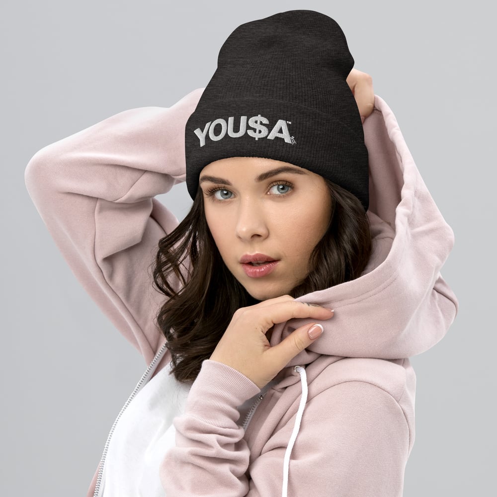 YOU$A™ | Unisex Cuffed Beanie