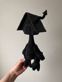 Image 1 of Skinny Baba Yaga House Folk Doll 