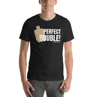 Perfect Double T-Shirt (White Print)