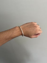 Image 3 of Roberto Magi .925 Silver Cuff Bracelet