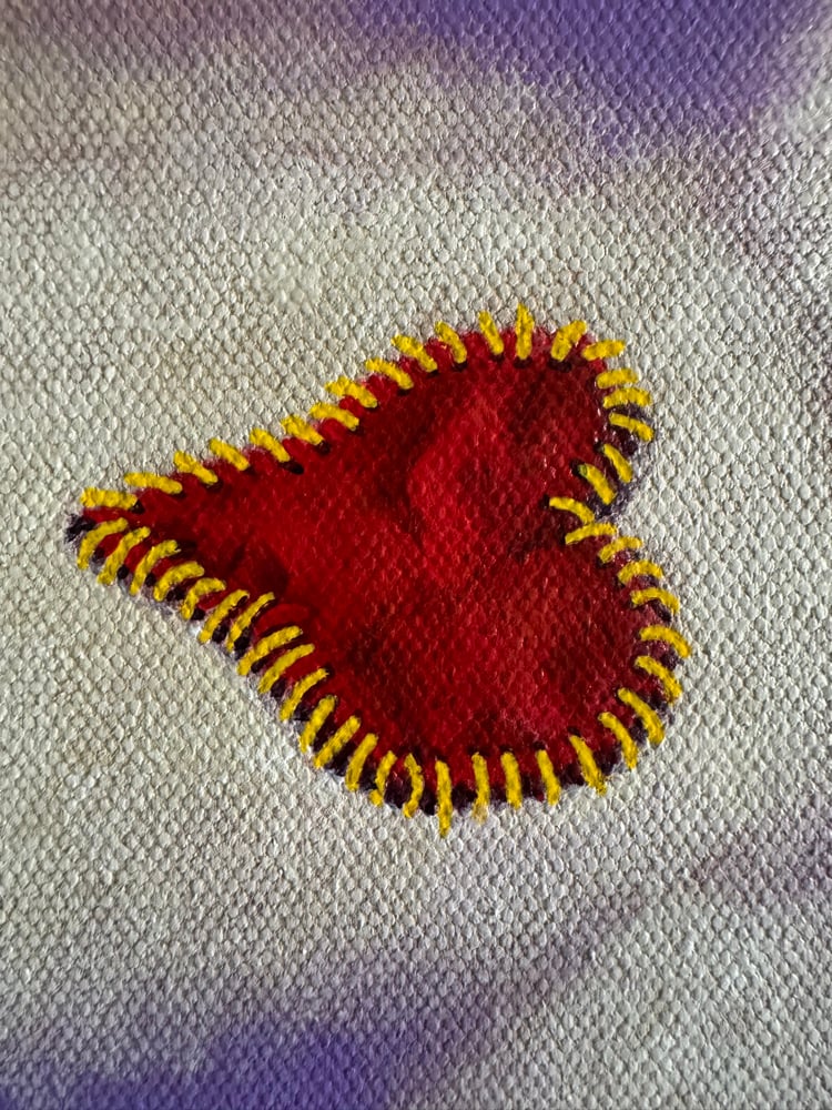 ‘Handle With Care’ Painting on Canvas!
