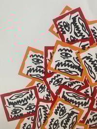 Image 2 of One, Two, Many. (screen print)