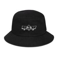 Image 1 of Denim Kushineta Logo Bucket Hat