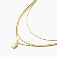 Image 1 of MARCELINE LAYERED NECKLACE