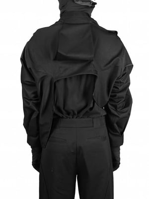 Image of ÆNRMÒUS - Ciam Toggle Shirt (Black)