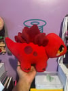 Red stegosaurus Plush