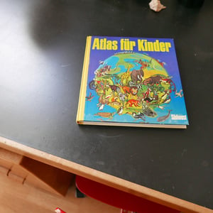 Image of ATLAS für Kinder - vintage children book