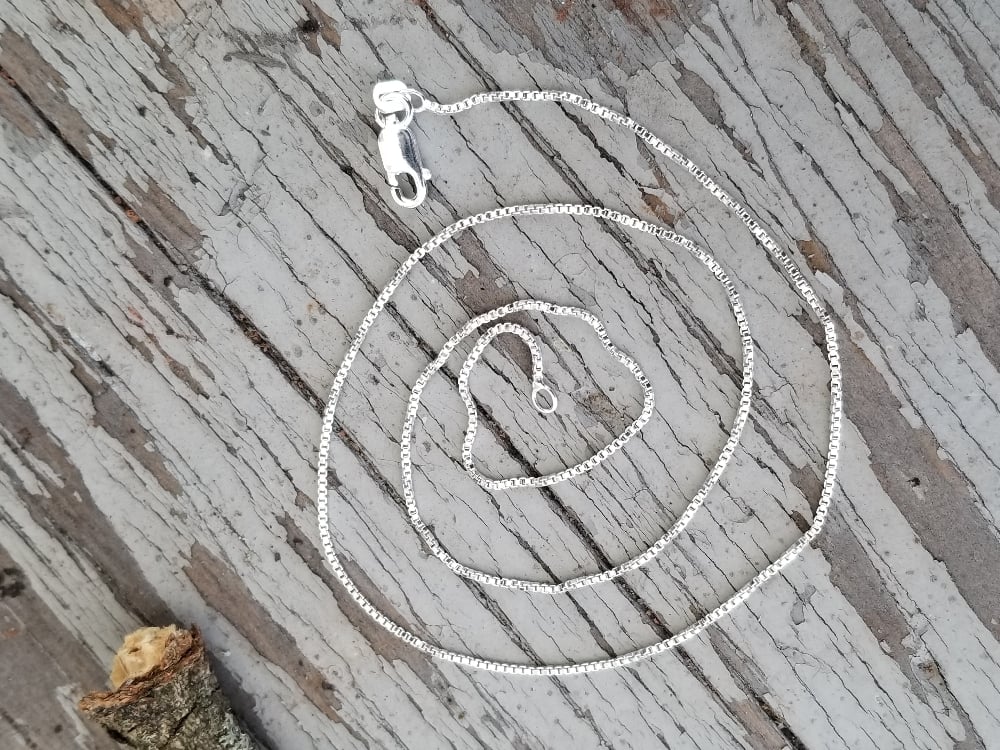 Image of Sterling Silver Box Chain