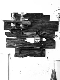 Image 2 of Hand Crafted  Cherry Birch Whiskey Rack