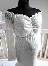 Image 3 of Anette maternity dress size M | off white