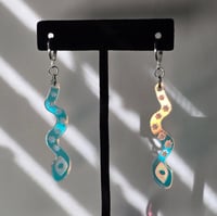 Image 4 of Prism Snake Earrings