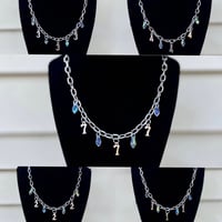 Image 1 of Angel Number Choker Chain 