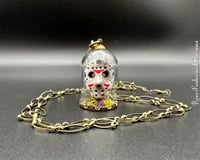 Image 4 of Killer Mask Glass Dome Necklace