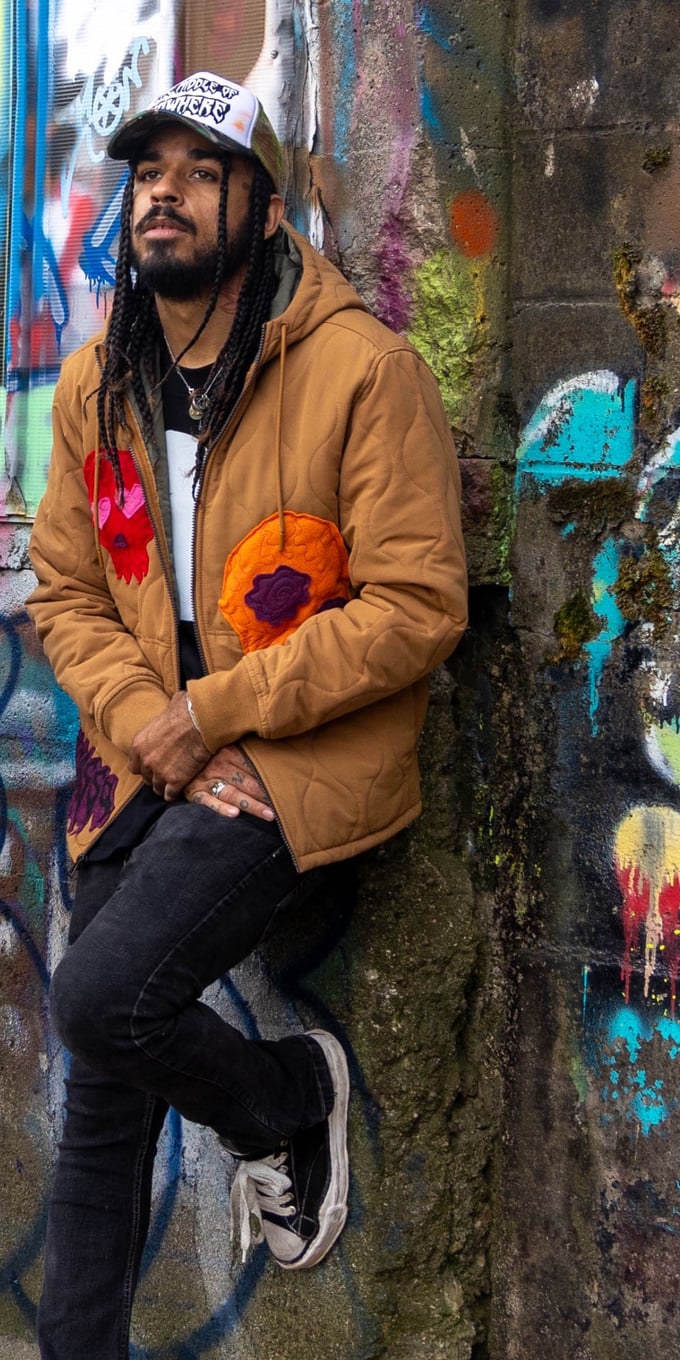 Image of Sugar Skull jacket Red 🕯️☠️