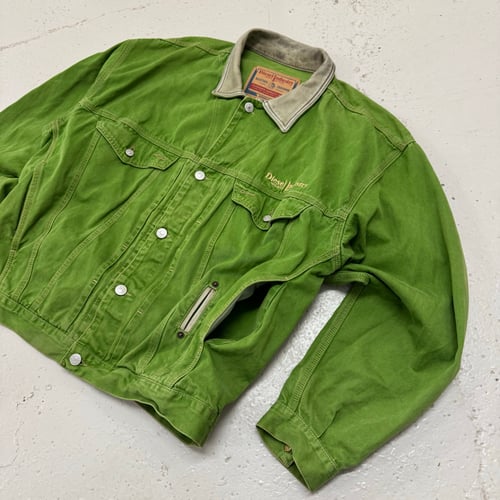 Image of 1990s Diesel Cropped Jacket, Size Large