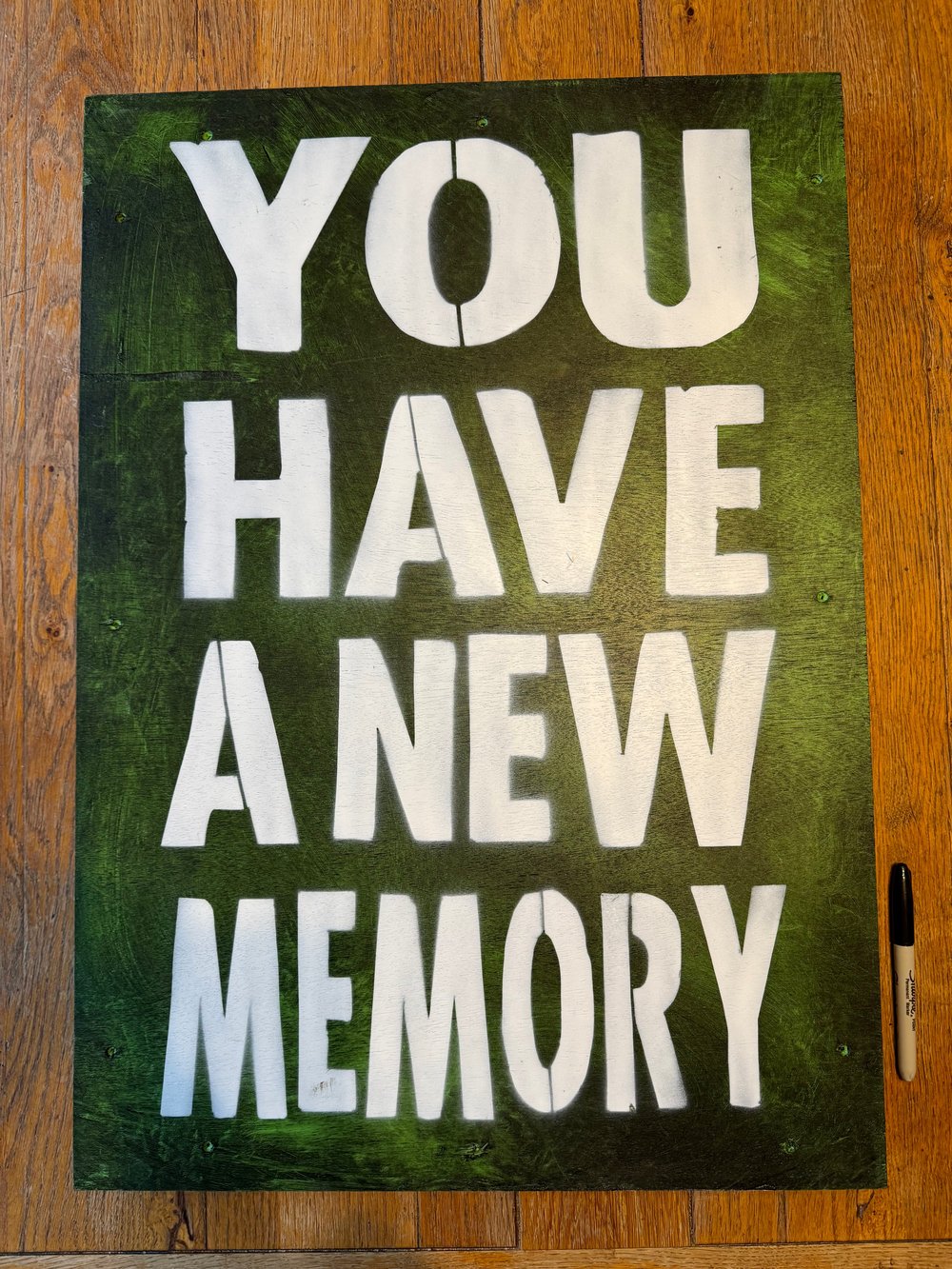 Image of YOU HAVE A NEW MEMORY