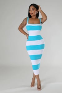 Image 1 of Stripe Sensation Dress