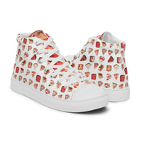 Image 1 of SLICES - Men’s high top canvas shoes