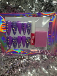 Image 6 of  Diva on the go gel  press on Nails select your color set 