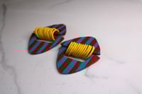 Image 1 of YaYa (Deep Teal/Red/Yellow)