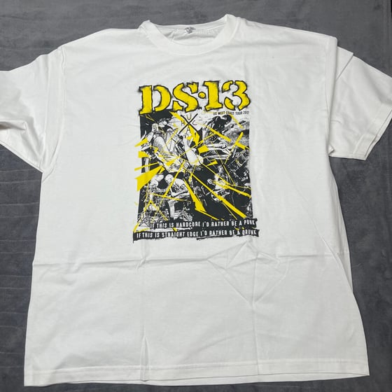 Image of DS-13 2017 west coast tour shirt (XXL, unworn)