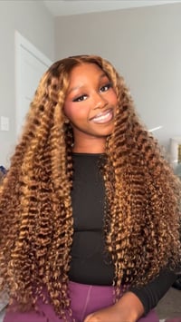 Image 1 of Glueless 6x4 deep wave 30 in