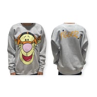 Image 2 of Adult Tiger Big Face Crewneck