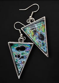 Cellular Matrix Earrings