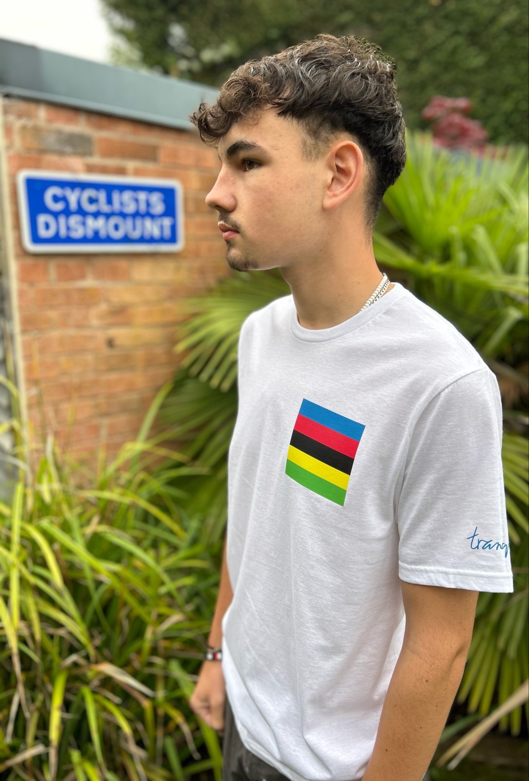 Chasing Rainbows tee | Tranquillo Cycling