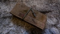 Image 5 of Botanical Printed Felt Tool Wrap #2