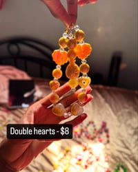 Image 2 of Phone Chains (16mm/20mm beads) - Yellow (Double)