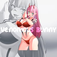 Sukuna Zero Two sticker