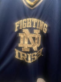 Image 3 of Notre Dame Starter Hockey Jersey (XL)