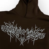 Image 1 of Premium Mocha Brown Heavy Metal Hoodie (REP INSPIRED)